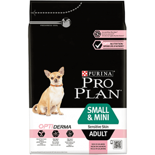 Pro Plan Dog S&M Adult Sensitive Skin-losos